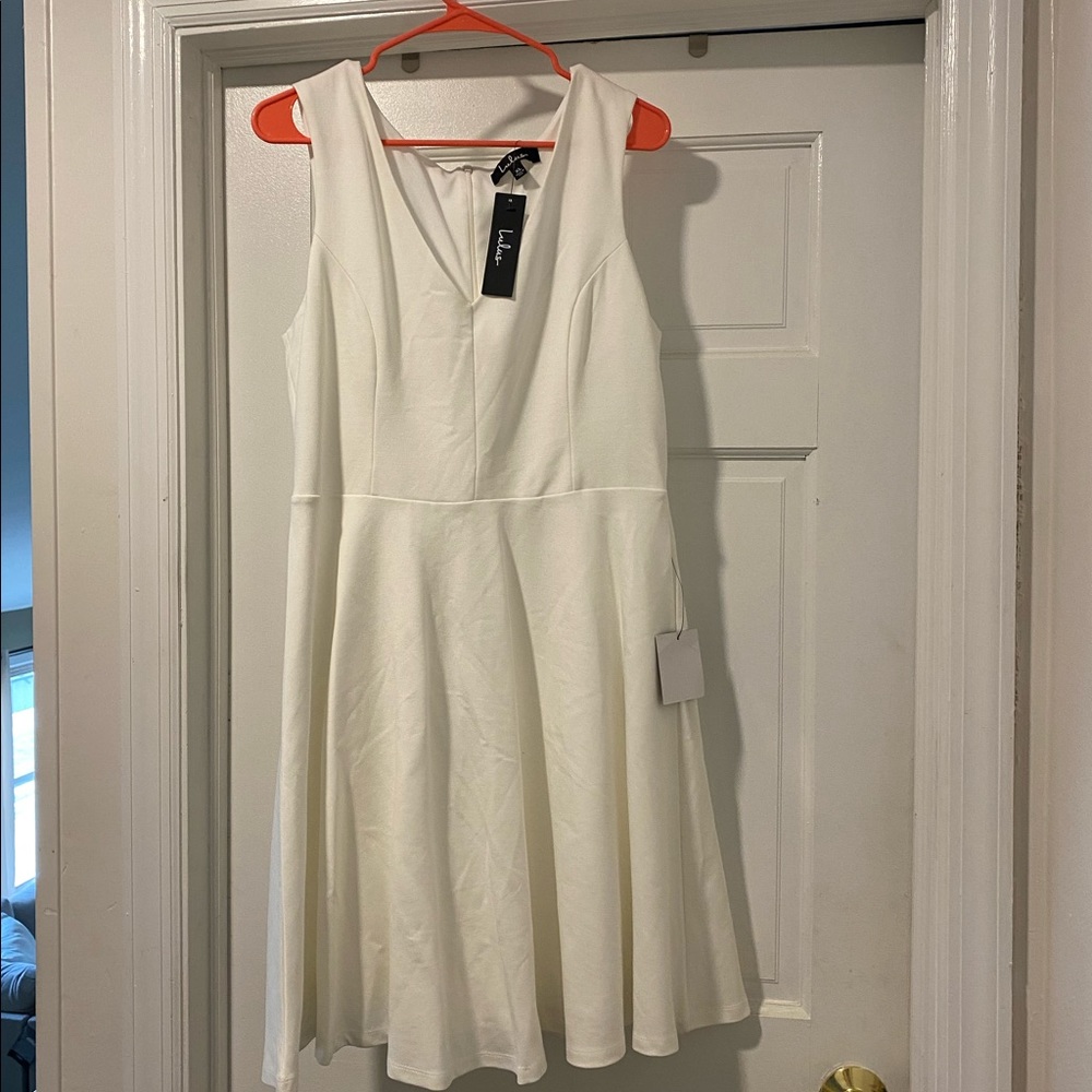 White dress